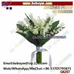 10″ Lily of The Valley Bouquet Cream