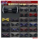 Mens Ties Adjustable Pre Tied Wedding Party Dickie Bow Ties (B8314)