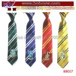 Custom Cheap School Supply School Logo Design Ties 100% Polyester Woven Neckties for Students (B8017)