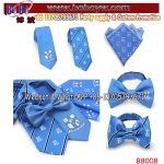 Custom Logo Tie Wholesale Polyester Tie School Tie Neckwear Knitted Bowtie School Scarf (B8008)