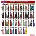 Uniform School University Tie Weddings School Necktie Silk Neckties Printed Ties School Supply (B8077)