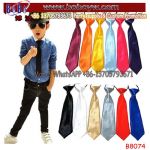 School Stationery Elastic Neck Tie Wedding Birthday Prom Ties School Supply (B8074)