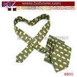 Fly Tie Custom Neck Diamond Uniform School Skinny Fly Tie Custom Logo Silk Neck Tie (B8011)