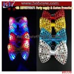 Bow Tie Necktie LED Party Lights Silk Necktie Wedding Supply Wholesale Birthday Party Supply (B8338)