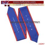 Polyester Scarf School Tie Scarf Logo Scarf Yiwu China Freight Agent (C1047)