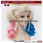 Halloween Party Favor Carnival Clown Party Items Party Quinn Hair Cosplay Wigs Party Afro Wig (C3040)