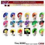 Birthday Party Favor Factory Wholesale Wig Party Wig Funny Afro Wig Halloween Carnival Costumes Party Supply (C3058)