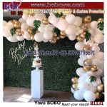 White Gold Arch Kit Set Balloons Birthday Wedding Baby Shower Party Decorations