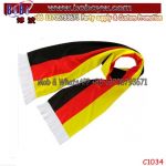 Club Scarf School Tie Sport Fan Acrylic Knitted Jacquard Soccer Scarf Football Scarf Fans Scarf