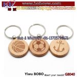 Wedding Gifts Party Products Customized Laser Engrave Logo Wooden Keychain Blank Wood Keychains for DIY Craft