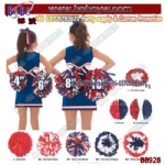 Cheaper Metallic Navy Cheering Squad Spirited Fun Cheerleadinkit Cheer POM Poms