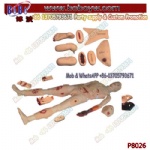 Vivid Wound Simulator Full Body Model Medical Simulator Wound Care Teaching Manikin Trauma Accessories Care Evaluation Models