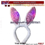 LED Light up Easter Fashion Bunny Cute Plush Rabbit Ear Head Band