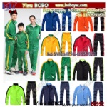 School Uniform Sport Tracksuit OEM School Uniform Kintted Sport Tracksuits School Supply