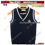 Winter Custom School Uniform Customized Children′ S V-Neck Sweater Vest School Uniform