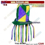 Halloween Costumes Mardi Gras Hats Party Headpieces Plush Jester Hat Festival Hat Fans Hat