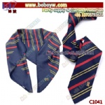 Custom Logo Tie Logo Scarf Custom Logo Polyester Printed Scarf Custom School Necktie