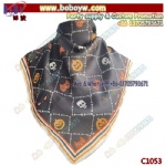 Halloween Plaid Pumpkin Neckerchief Scarf