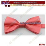 Polyester Tie Bowtie Microfiber Adult Adjustable Bow Tie