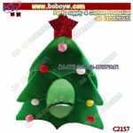 Christmas Tree Shape Hat For Christmas Festival  Festive Father Christmas Santa Elf Reindeer Xmas Hat Headband Party