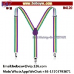 Mardi Gras Suspender Party Costume Suspenders Adult Adjustable Elastic Accessory