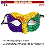 Carnival Party Mask Halloween Party Products Mardi Gras Goods Fan Party Decoration
