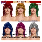 Tinsel Wig Party Items Halloween Party Supplies Party Afro Wig Novelty Yiwu Market Purchasing Agent