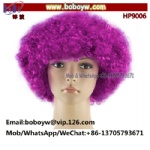 Halloween Carnival Cosumes Party Supply BSCI Synthetic Afro Wig Holiday Decoration